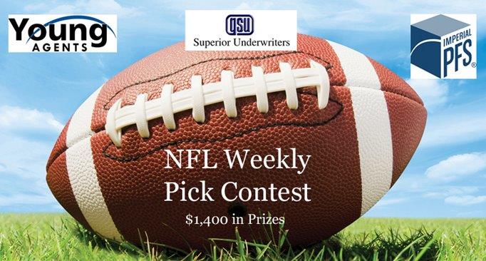 Free NFL Picking Game - $1400 in Prizes